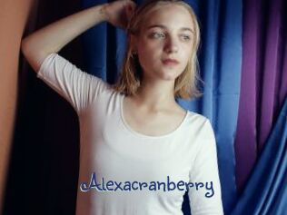 Alexacranberry