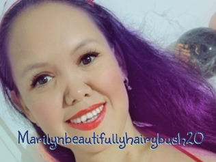 marilynbeautifullyhairybush20 Stripx
